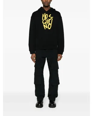 Moschino ロゴプリント コットン パーカー - サムネイル2