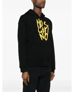 Moschino ロゴプリント コットン パーカー - サムネイル3