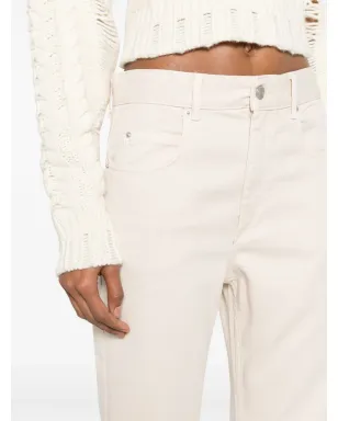 ISABEL MARANT Belvira ハイライズ ブーツカット ジーンズ - ベージュ系 - サムネイル5