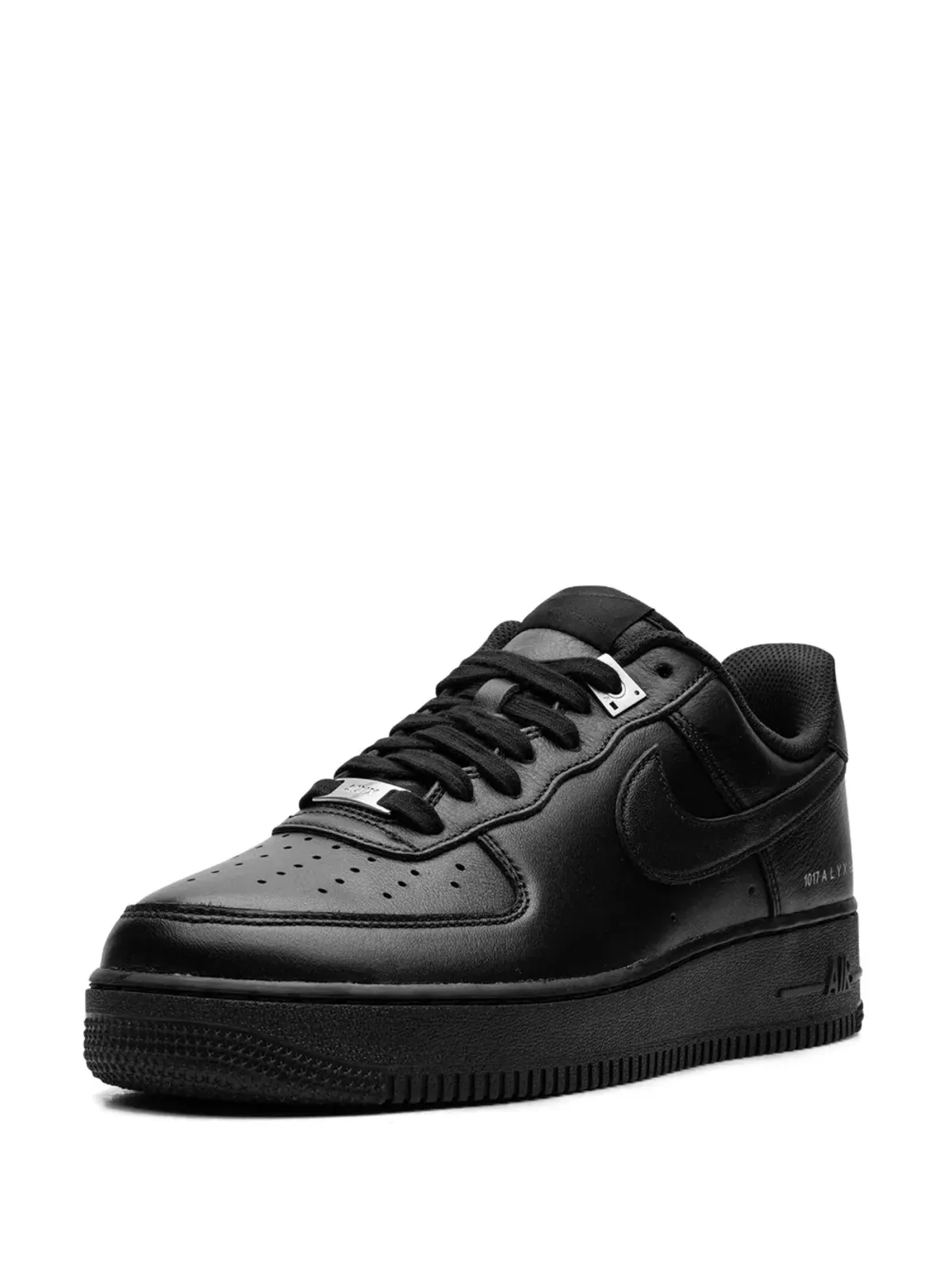 Nike x 1017 Alyx 9SM Air Force 1 ブラック スニーカー - 画像5