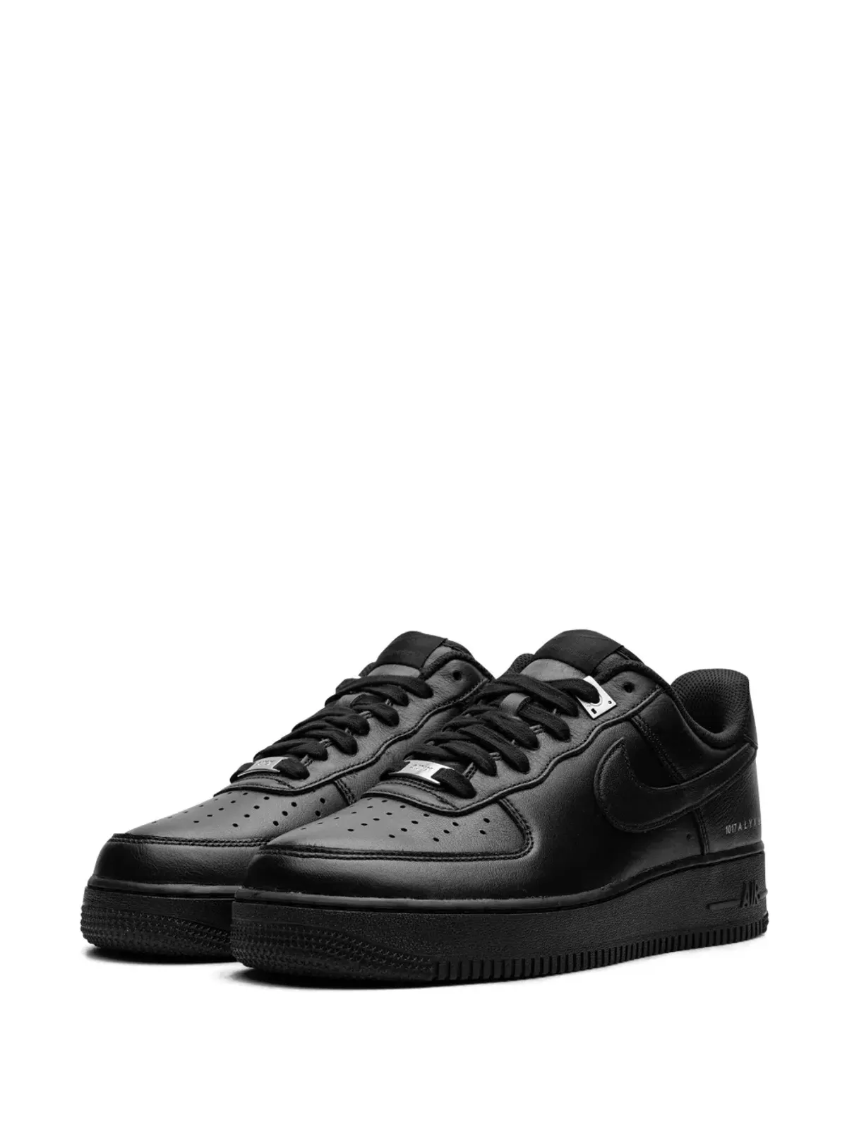 Nike x 1017 Alyx 9SM Air Force 1 ブラック スニーカー - 画像3