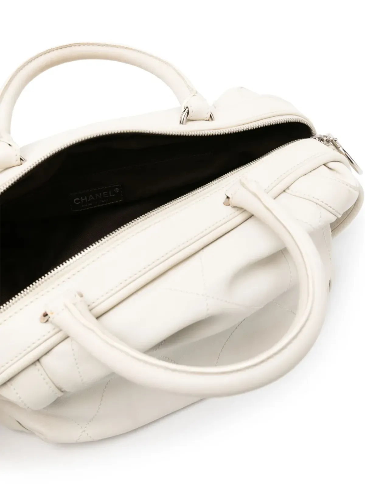 CHANEL ビンテージ CC ワイルドステッチ ハンドバッグ - 画像5