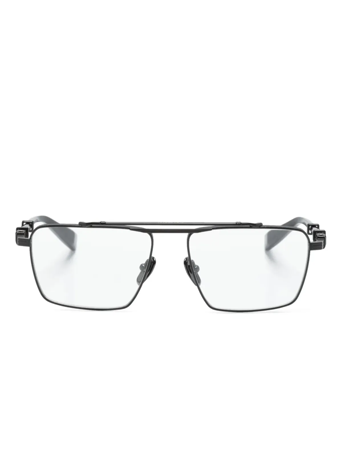 Balmain Eyewear Brigade VI パイロットフレーム眼鏡 - 画像1