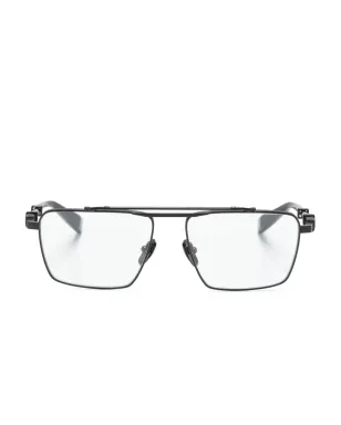 Balmain Eyewear Brigade VI パイロットフレーム眼鏡 - サムネイル1
