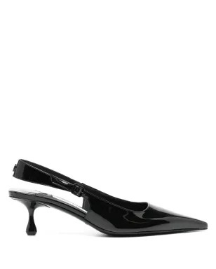 Jimmy Choo アメル50mm スリングバックパンプス - ブラック - サムネイル1