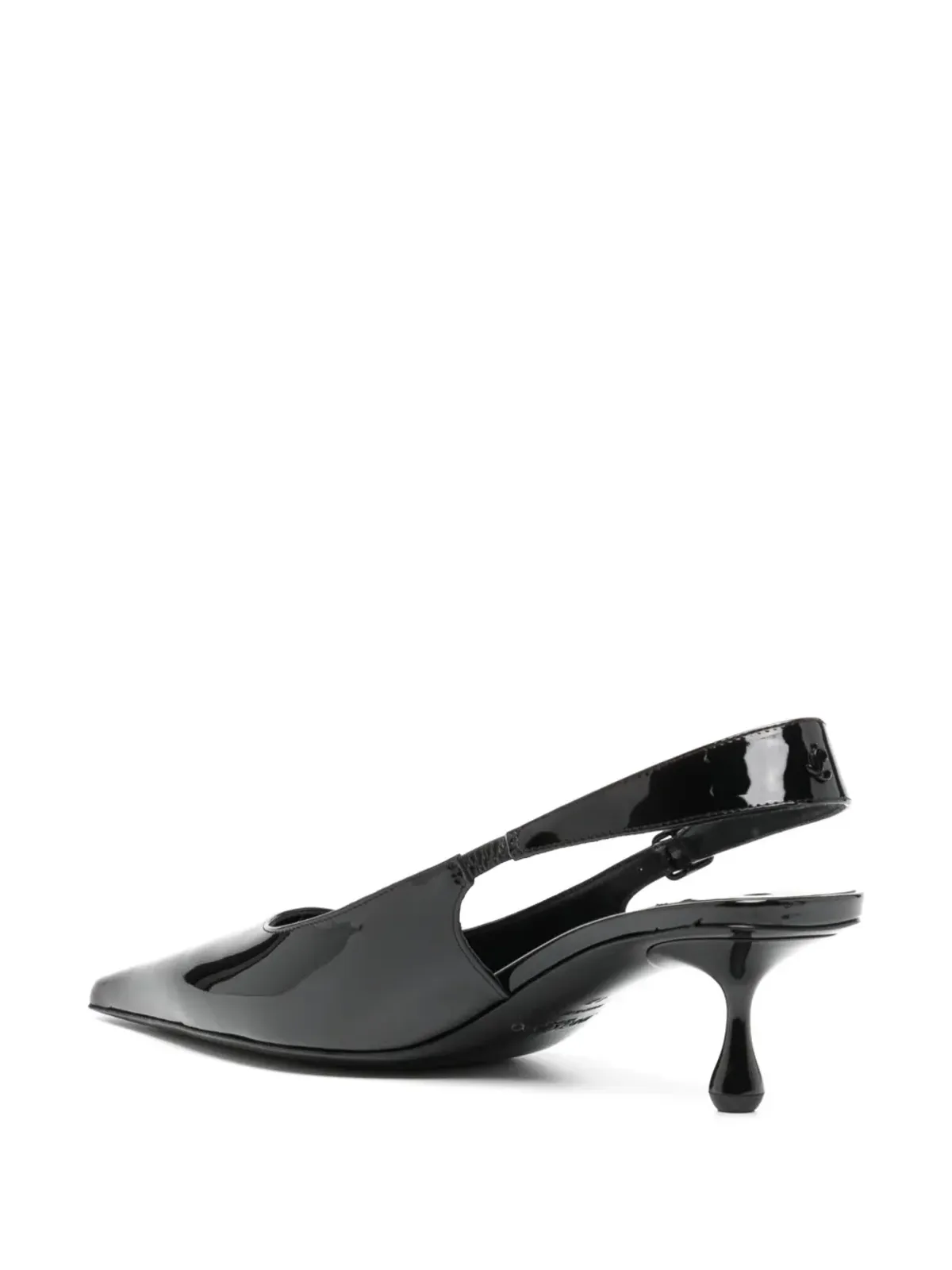 Jimmy Choo アメル50mm スリングバックパンプス - ブラック - 画像3