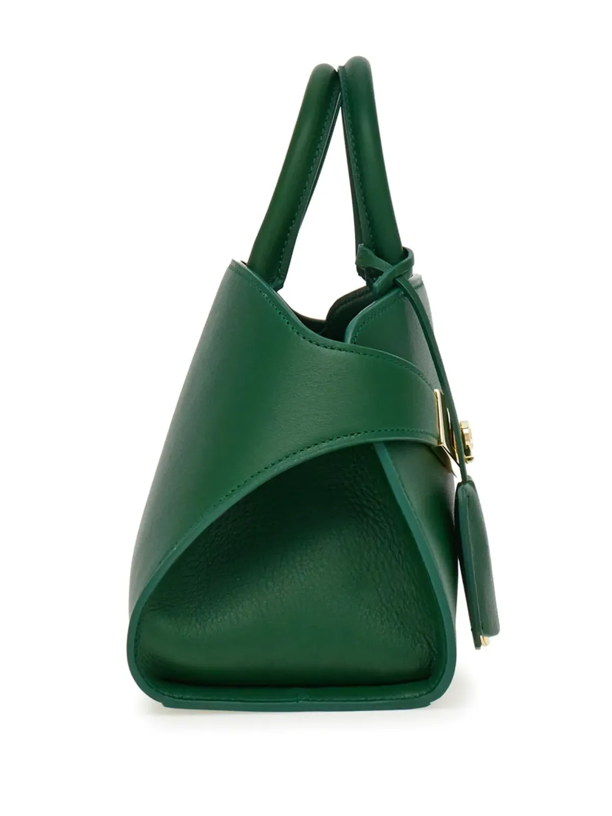Ferragamo レザー トートバッグ - グリーン - 画像5