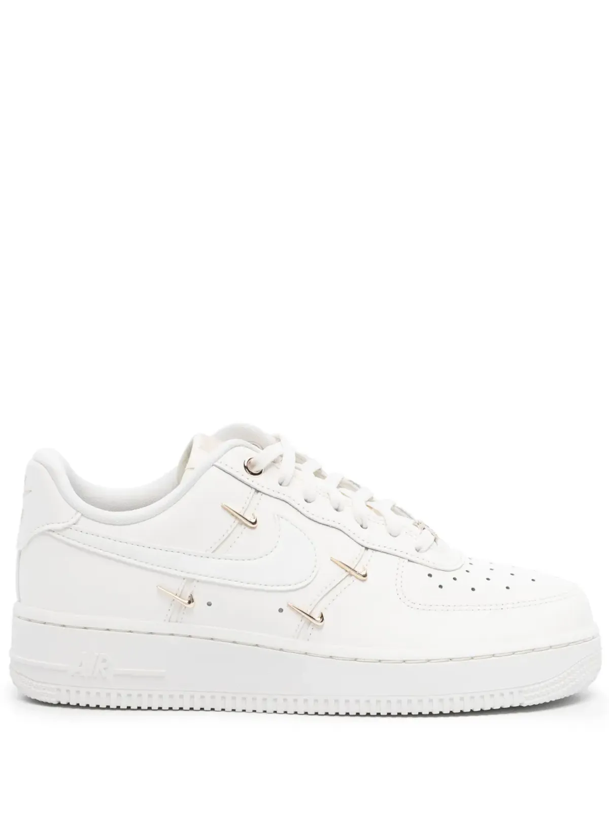 Nike エアフォース1'07 LX レザー スニーカー - ホワイト - 画像1