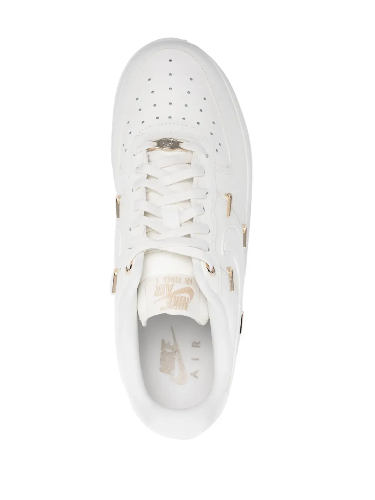 Nike エアフォース1'07 LX レザー スニーカー - ホワイト - 画像4