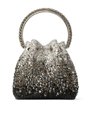 Jimmy Choo ボンボン クリスタル装飾 ショルダーバッグ - ブラック - サムネイル3
