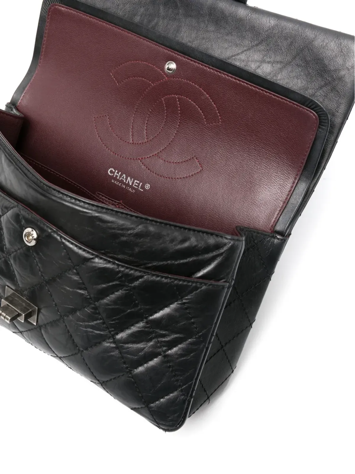 CHANEL ビンテージ 2019 2.55 ショルダーバッグ - ブラック - 画像5