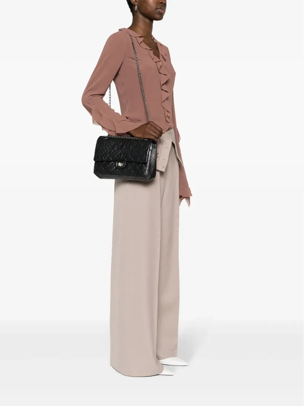 CHANEL ビンテージ 2019 2.55 ショルダーバッグ - ブラック - 画像2