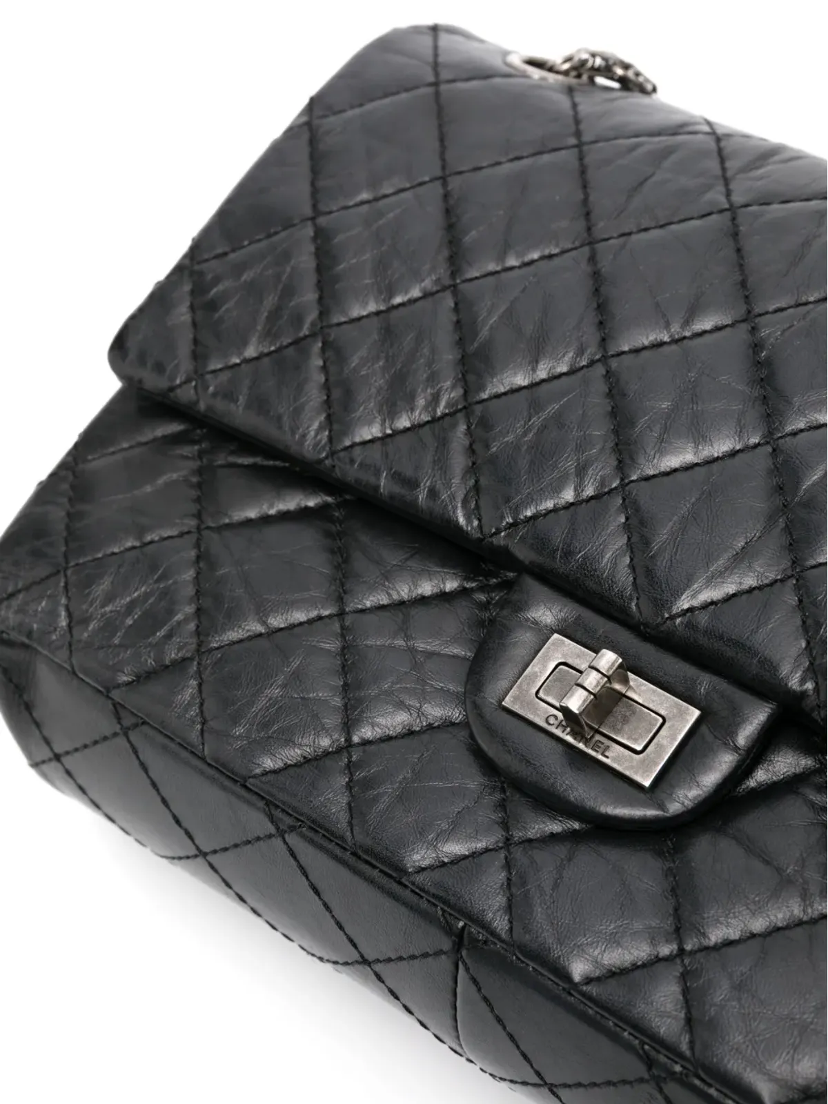 CHANEL ビンテージ 2019 2.55 ショルダーバッグ - ブラック - 画像4