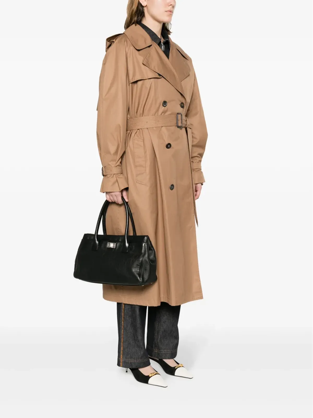 CHANEL ビンテージ Cerf Executive ハンドバッグ - 画像2