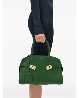 Ferragamo ミディアム ハグ トートバッグ - グリーン - サムネイル3
