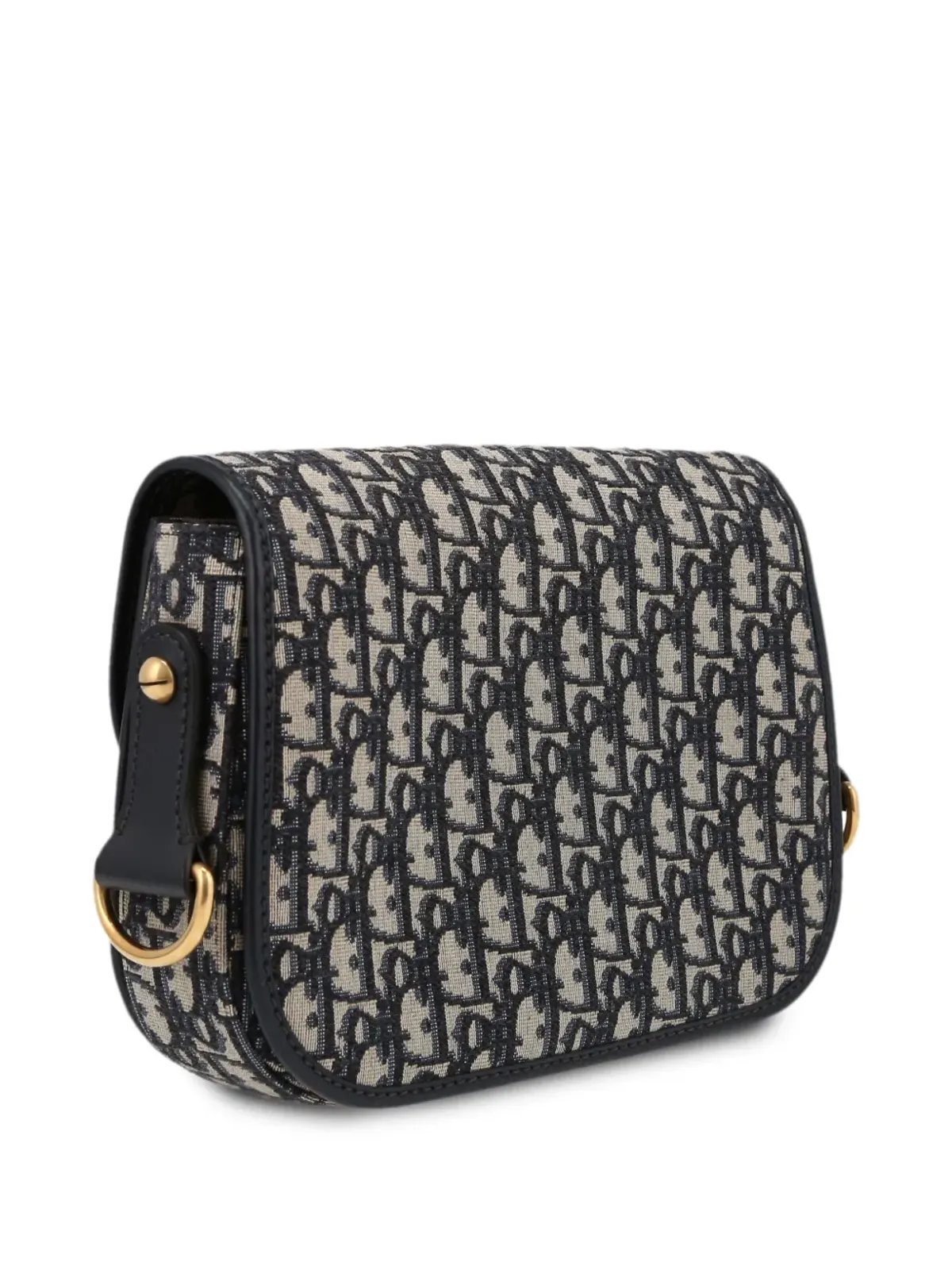 Christian Dior ビンテージ 2018年 トロッター フラップショルダーバッグ ブルー - 画像4