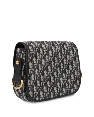 Christian Dior ビンテージ 2018年 トロッター フラップショルダーバッグ ブルー - サムネイル4