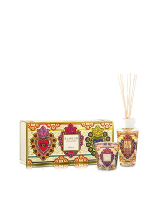 Baobab Collection メキシコキャンドルとディフューザー ギフトボックス - ピンク - サムネイル1