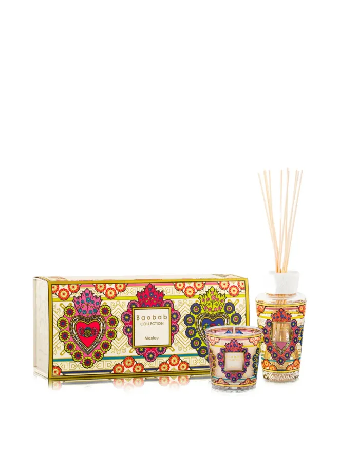 Baobab Collection Baobab Collection メキシコキャンドルとディフューザー ギフトボックス - ピンクの商品画像