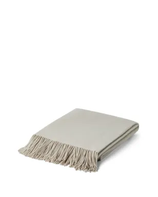 Brunello Cucinelli カシミア ブランケット（200cm x 150cm）- ニュートラルカラー - サムネイル3