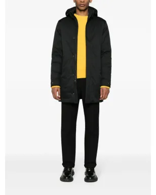 Moorer Vermont-Ads padded coat - Black - サムネイル2