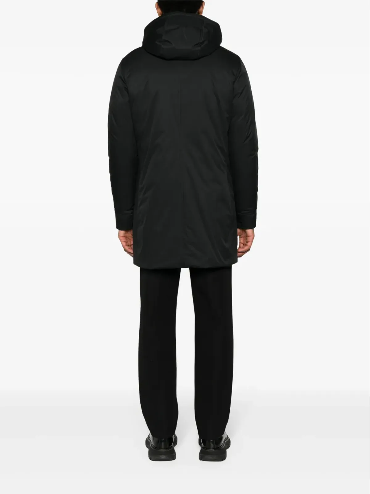 Moorer Vermont-Ads padded coat - Black - 画像4