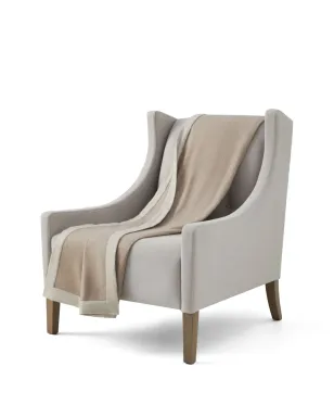 Brunello Cucinelli ブランケット（200cm×150cm）- ニュートラルカラー - サムネイル4