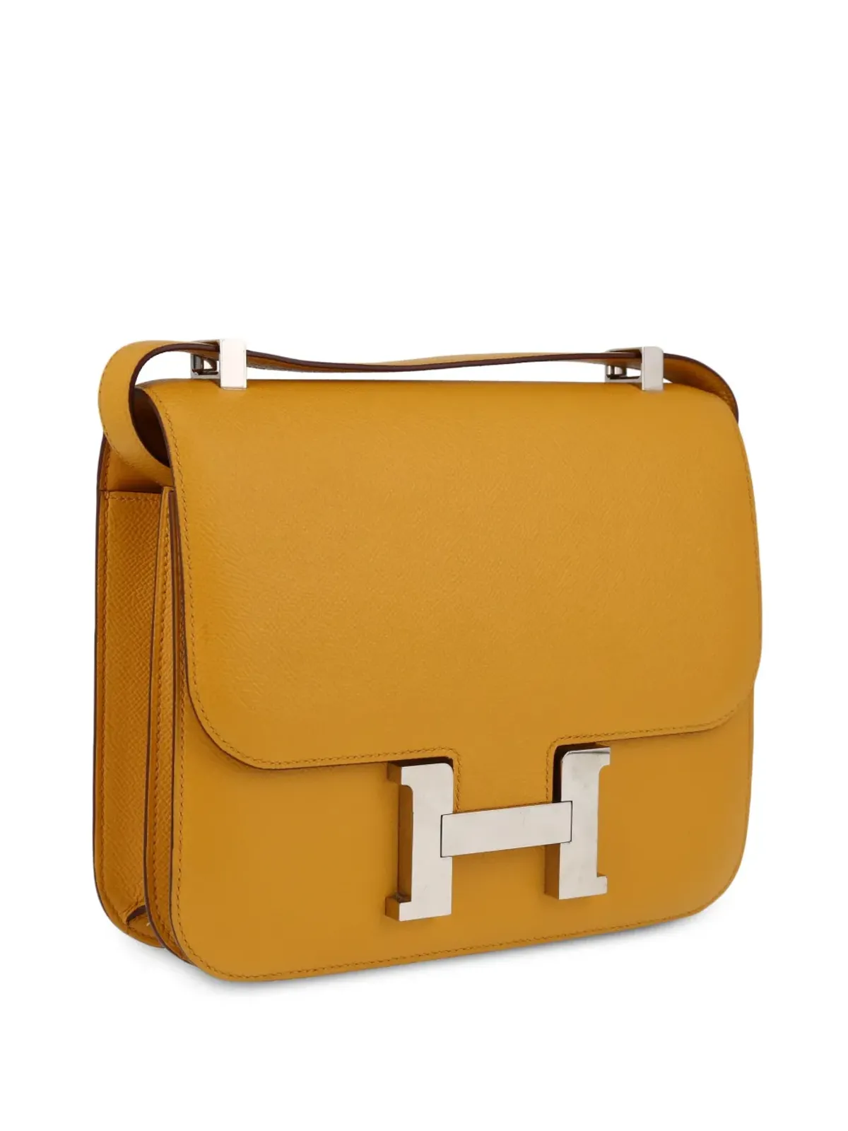 Hermès ビンテージ 2018年 コンスタンス ショルダーバッグ イエロー - 画像3