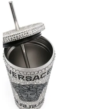 Versace クリスタル メデューサ トラベルカップ - シルバー - サムネイル2