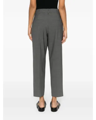 Brunello Cucinelli プリーツ入り テーラードパンツ - グレー - サムネイル4