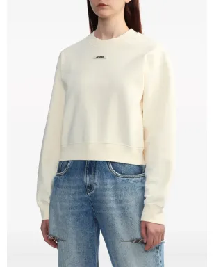 Jacquemus ロゴアップリケ コットン スウェットシャツ - Neutrals - サムネイル3
