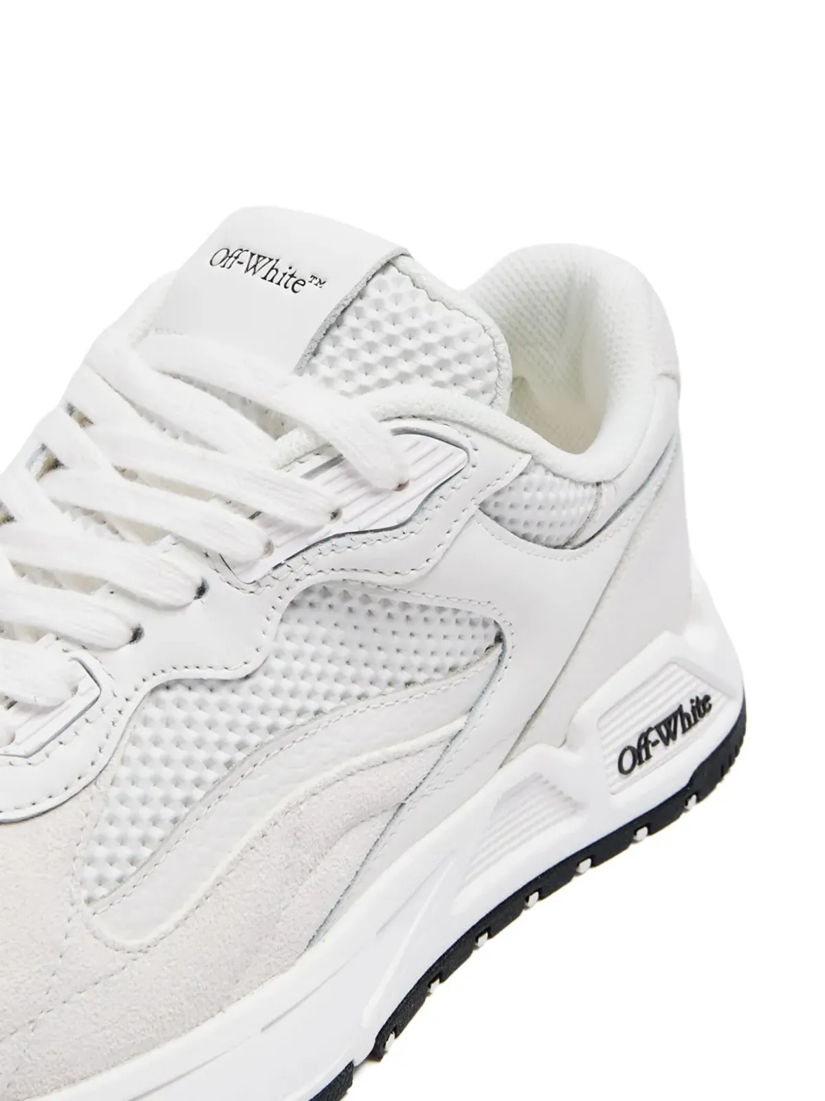 Off-White Kick Off レザー スニーカー - 画像5