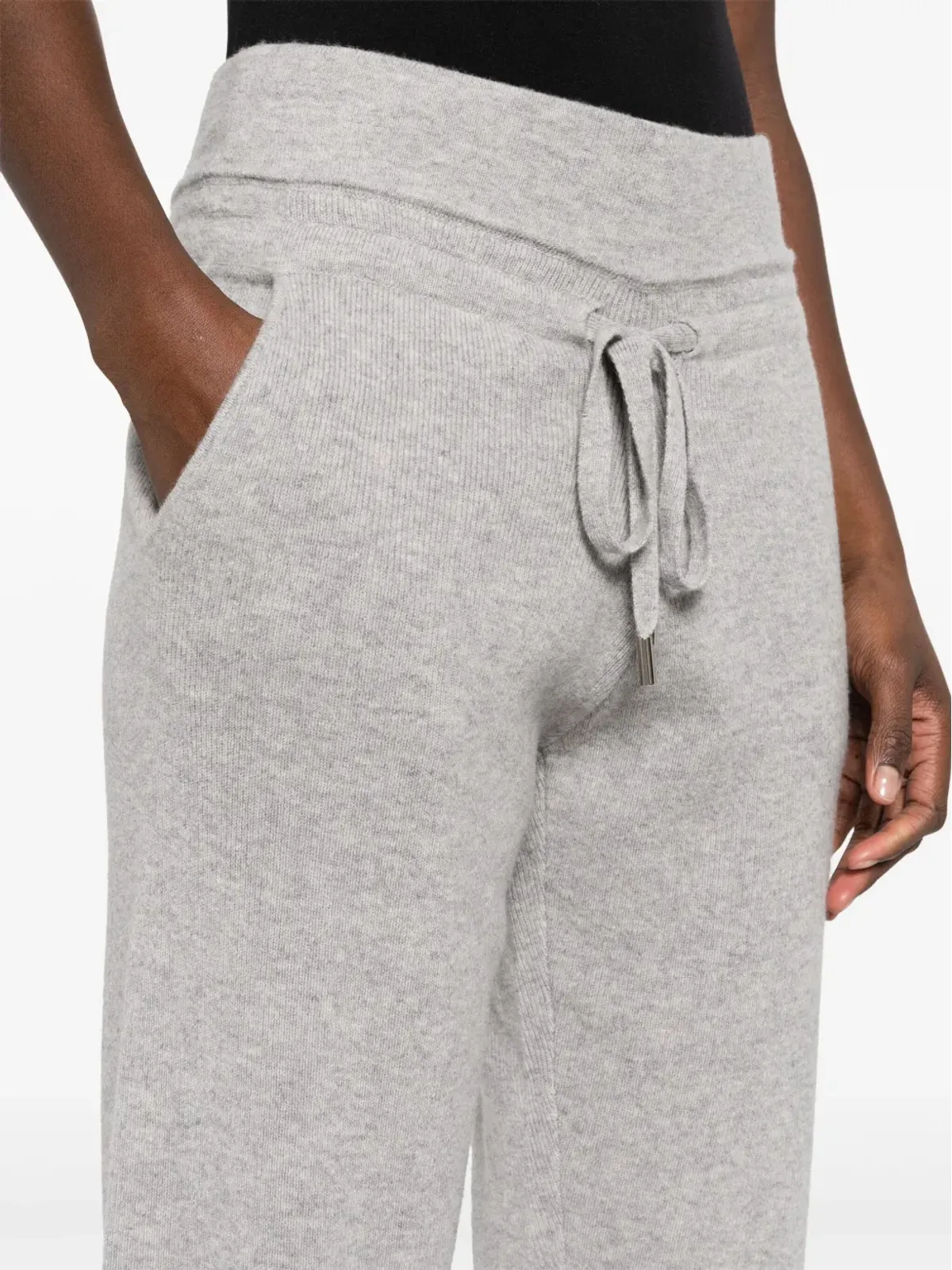 Max & Moi Bastien knitted trousers - Grey - 画像5