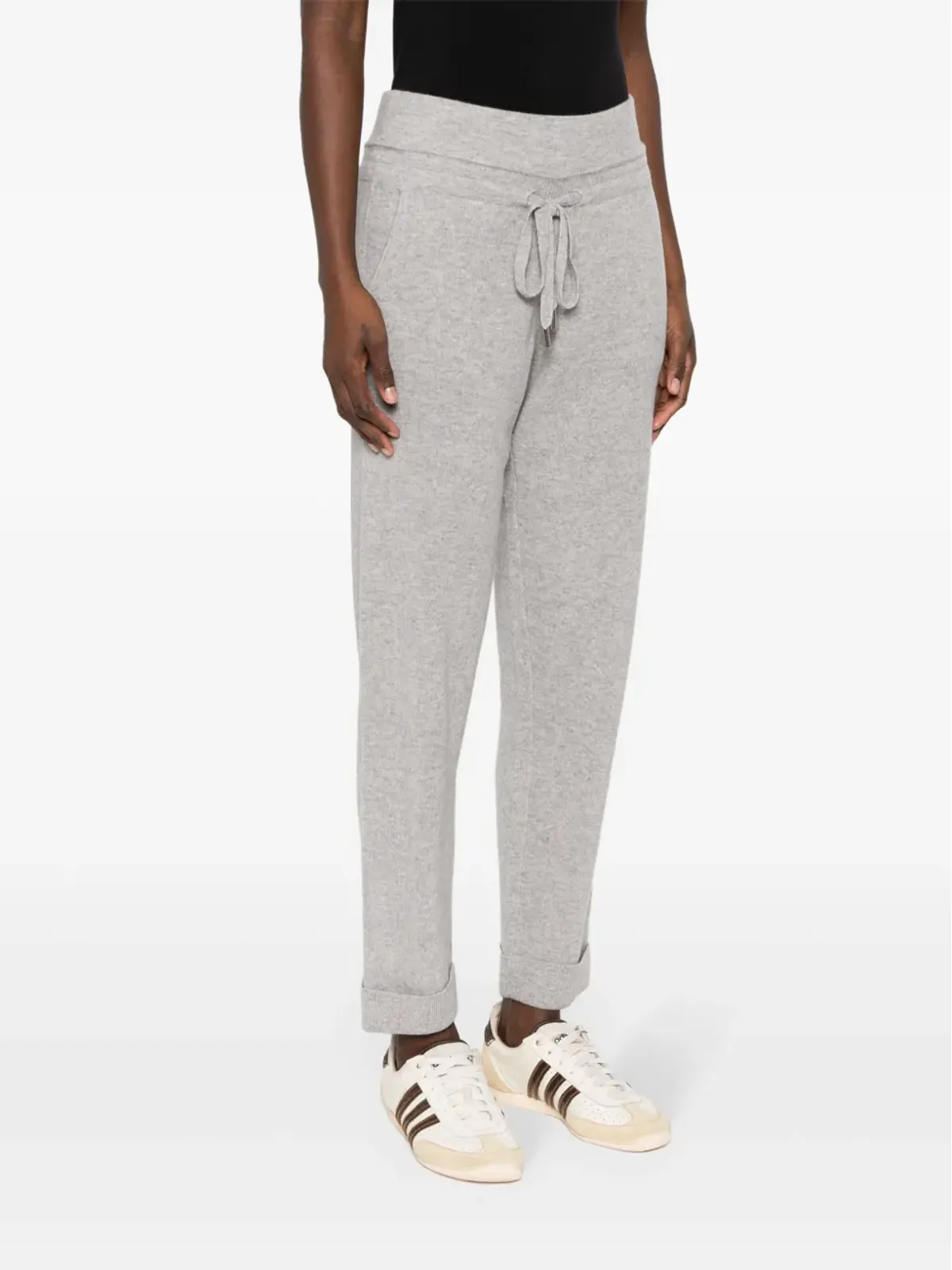 Max & Moi Bastien knitted trousers - Grey - 画像3