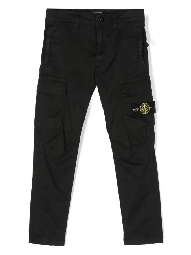 Stone Island Junior Stone Island Junior スリムカットカーゴパンツの商品画像