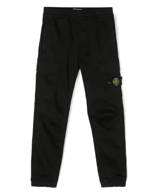 Stone Island Junior テーパードレッグカーゴトラックパンツ - サムネイル1