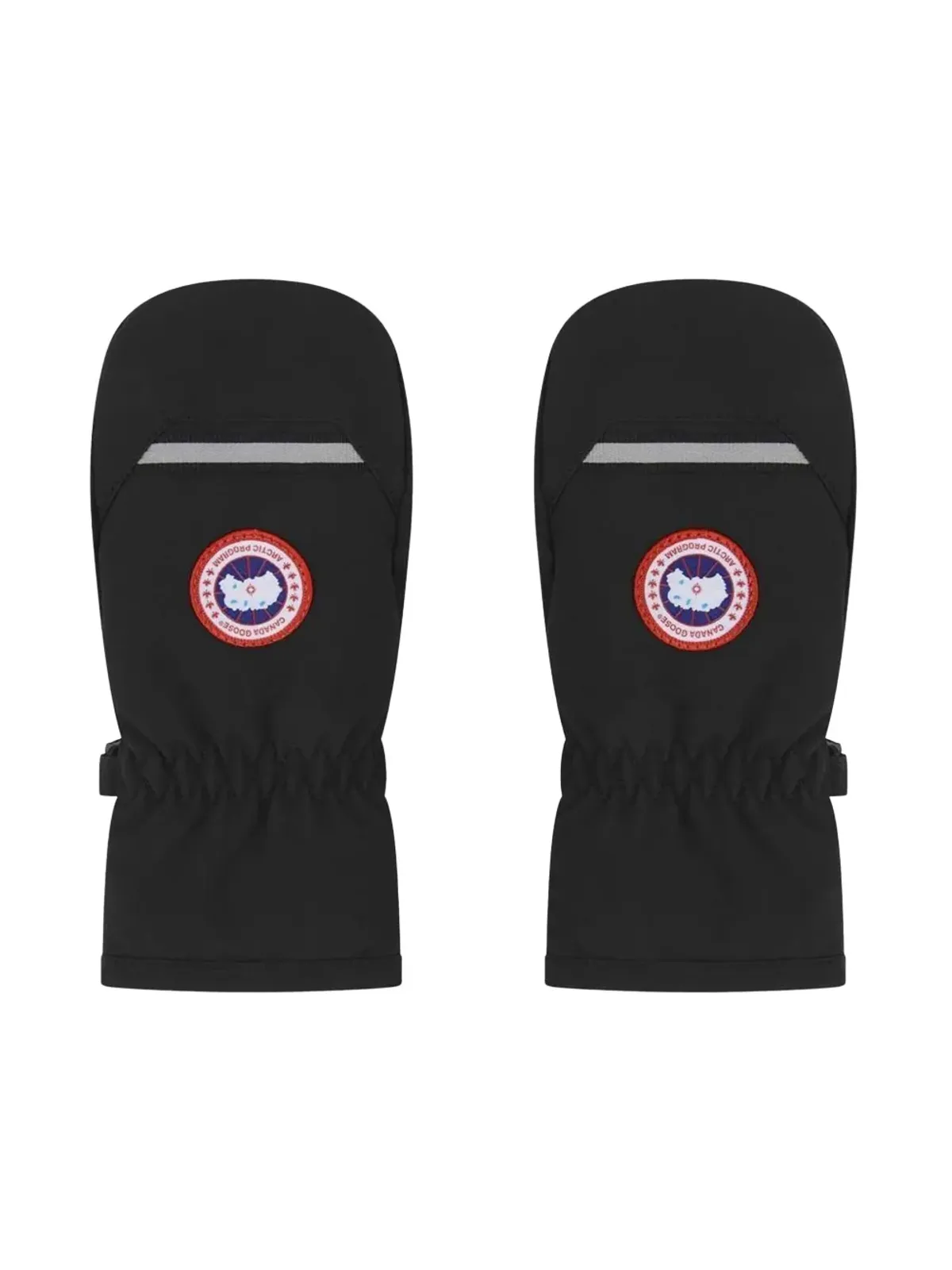 Canada Goose Kids アークティック ロゴパッチ ダウンミトン - ブラック - 画像1