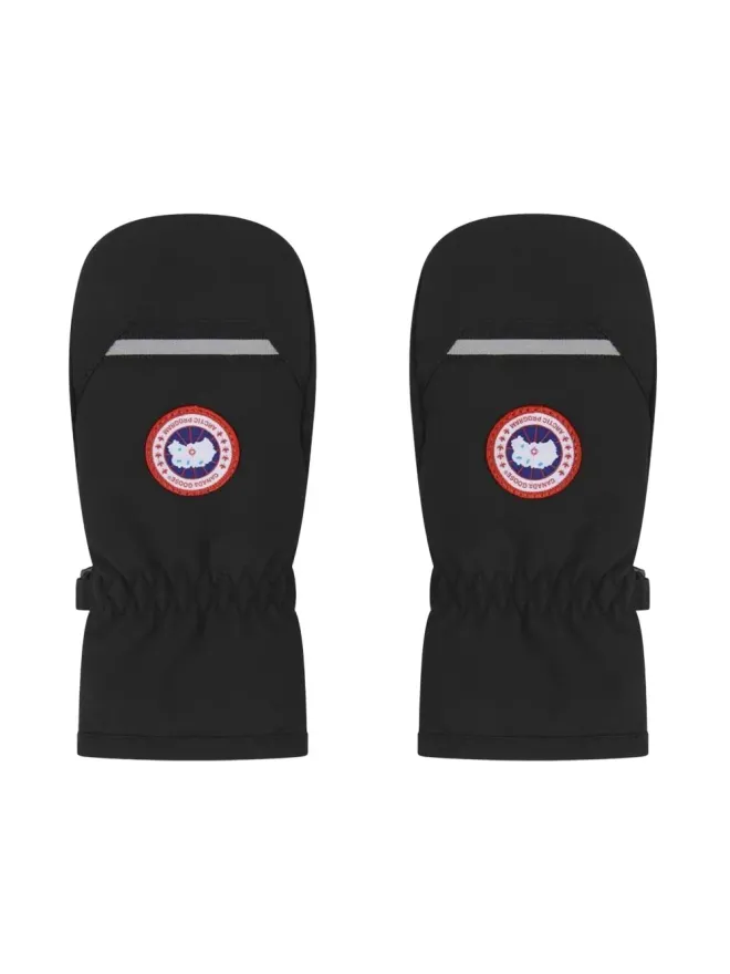 Canada Goose Kids Canada Goose Kids アークティック ロゴパッチ ダウンミトン - ブラックの商品画像
