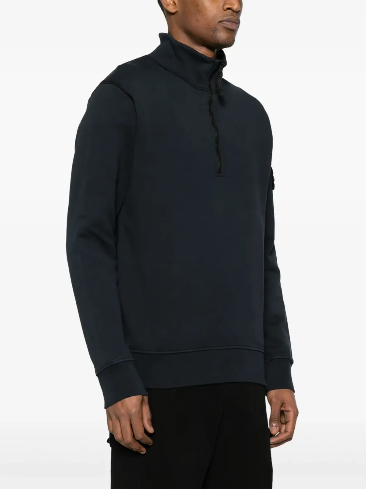 Stone Island コンパス コットン スウェットシャツ - 画像3