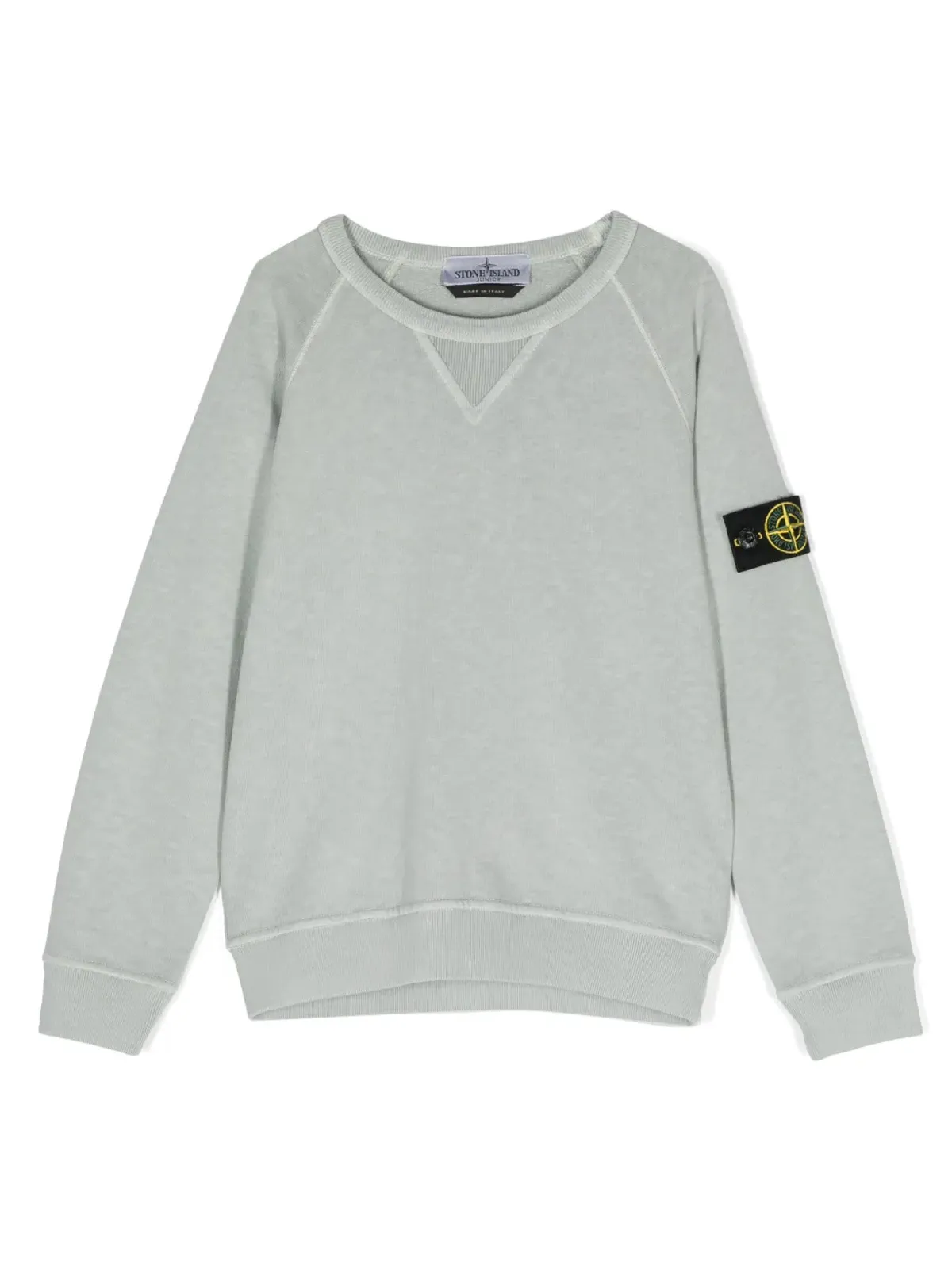 Stone Island Junior Compassバッジ付きスウェット - 画像1