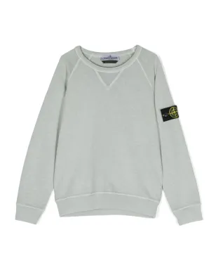 Stone Island Junior Compassバッジ付きスウェット - サムネイル1