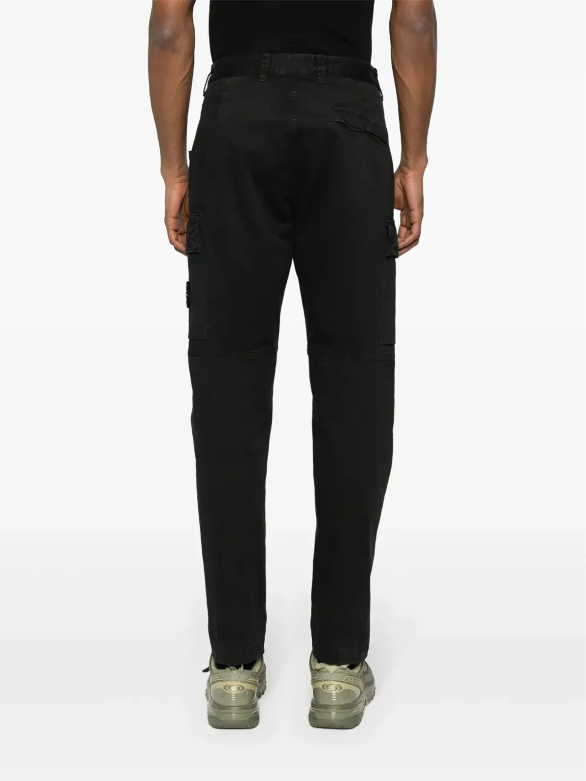 Stone Island コンパスバッジ付きストレートレッグパンツ - 画像4
