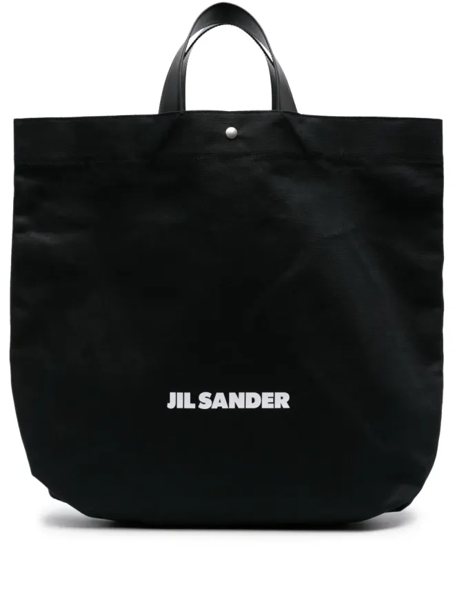 Jil Sander Jil Sander ブック キャンバス トートバッグ - ブラックの商品画像