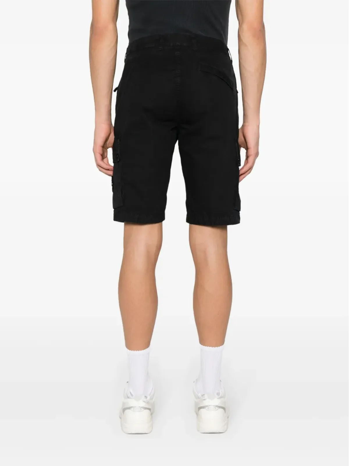 Stone Island コンパス コットン カーゴショーツ - 画像4