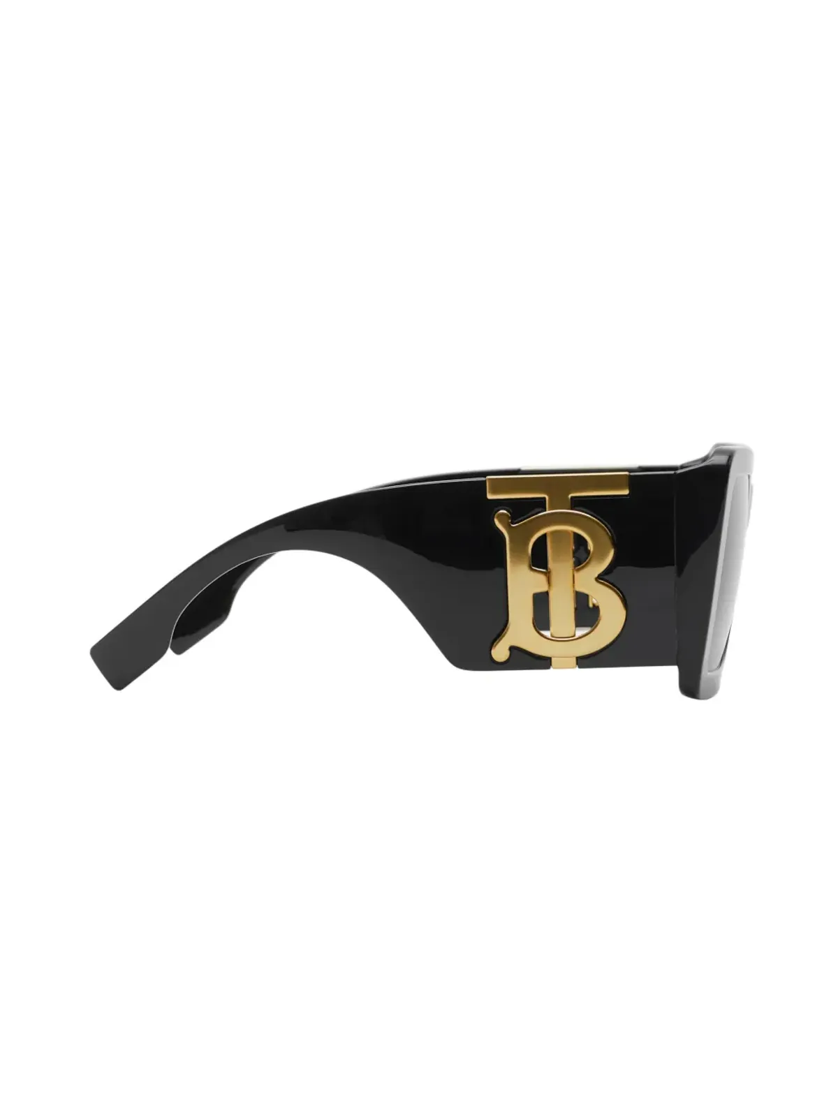 Burberry Eyewear ロゴプレート付きスクエアフレームサングラス - 画像2