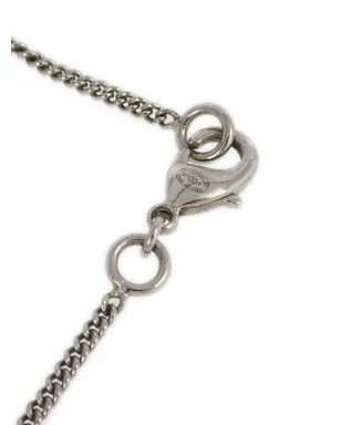 CHANEL ビンテージ 2011 CCペンダントネックレス - シルバー - サムネイル3