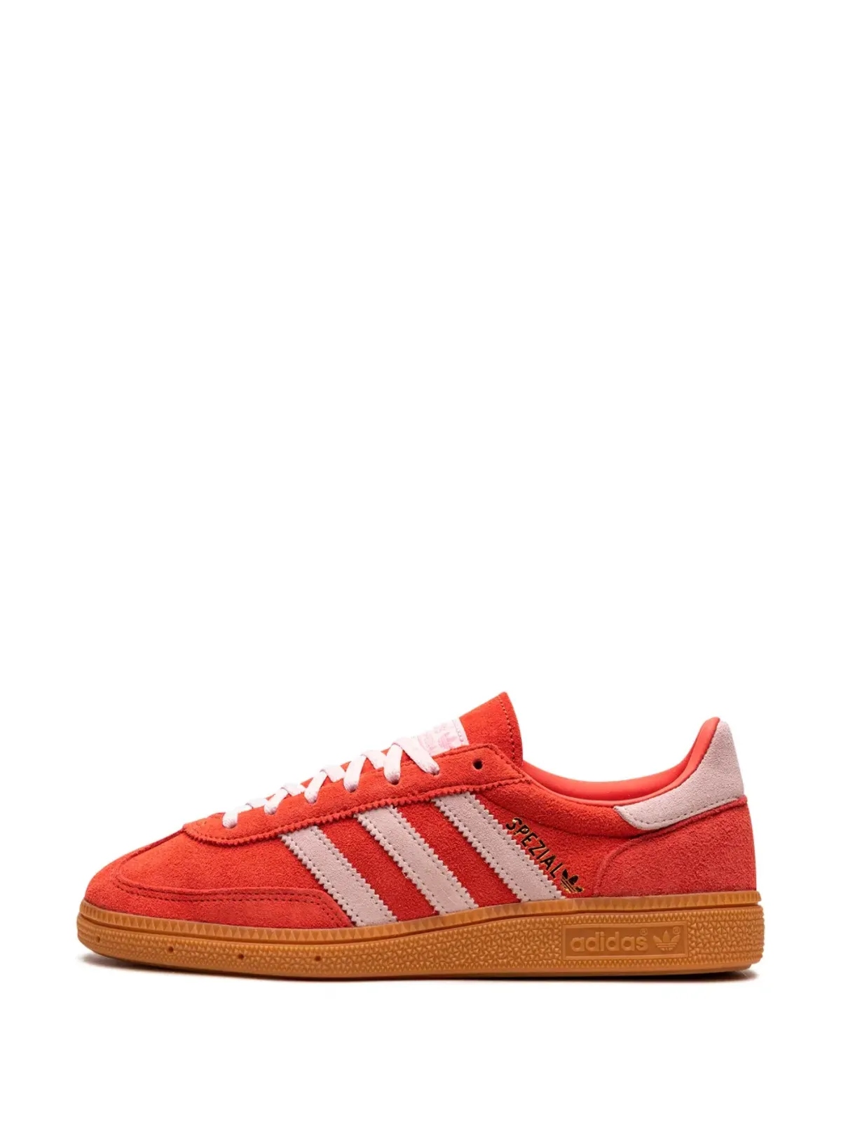 adidas Handball Spezial ブライトレッド／クリアピンク スニーカー - 画像5