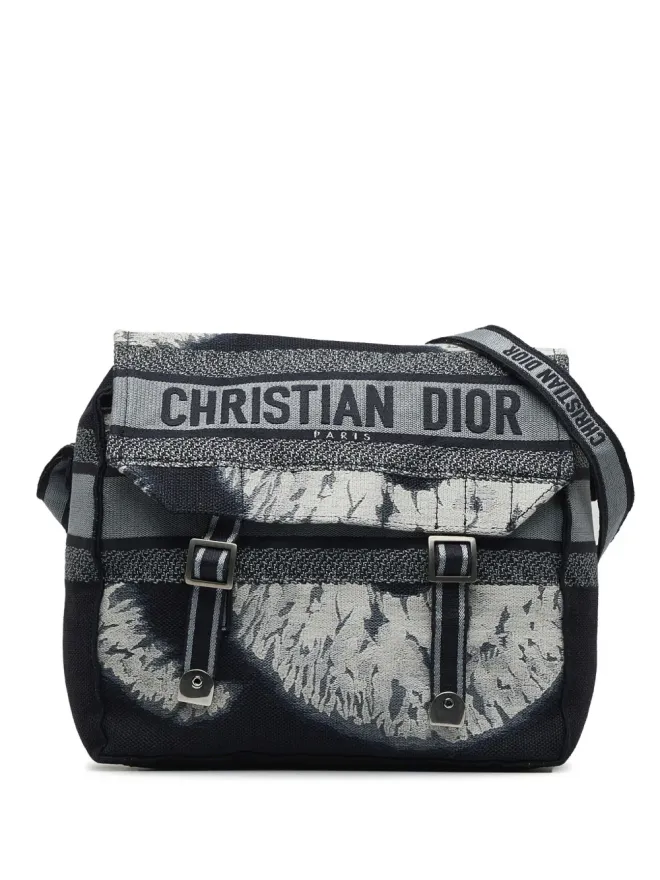 Christian Dior Pre-Owned Christian Dior ビンテージ 2020年 Diorcamp ショルダーバッグ ブルーの商品画像