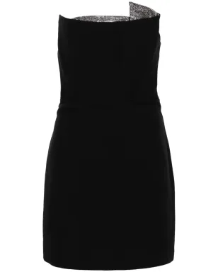 Roland Mouret ラインストーン装飾ストラップレス・ミニドレス - サムネイル1
