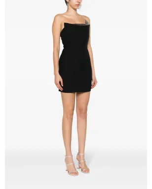Roland Mouret ラインストーン装飾ストラップレス・ミニドレス - サムネイル3
